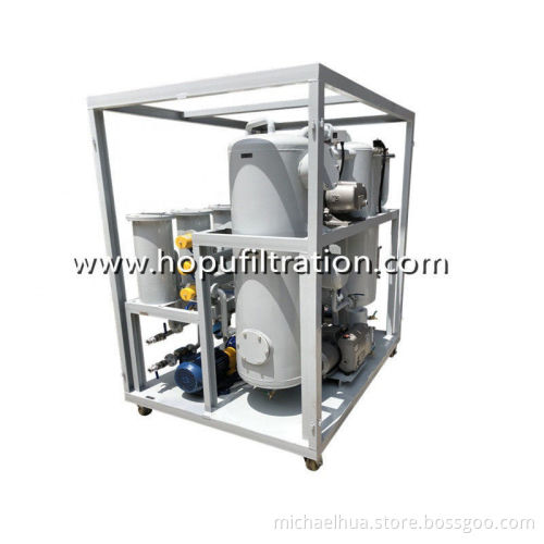Aging Transformer Oil Regeneration System